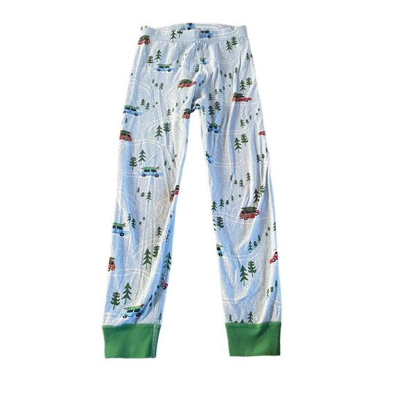 Hanna Andersson Holiday Cars Pajama Set Size 120 - Picture 4 of 5